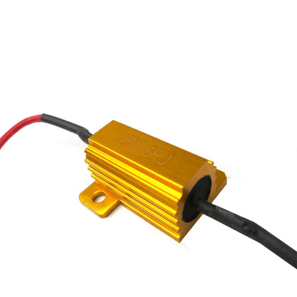2pcs 25W 6ohm High Power Load Resistor LED Bulb Turn Signal Blinker Flash / Flicker