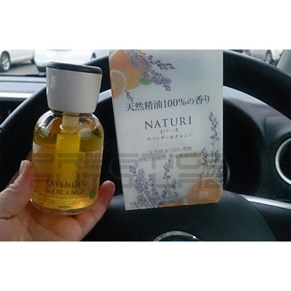 Lavender & Orange 3058 Carall Naturi Perfume Bottle Air Freshener - Made in Japan JDM