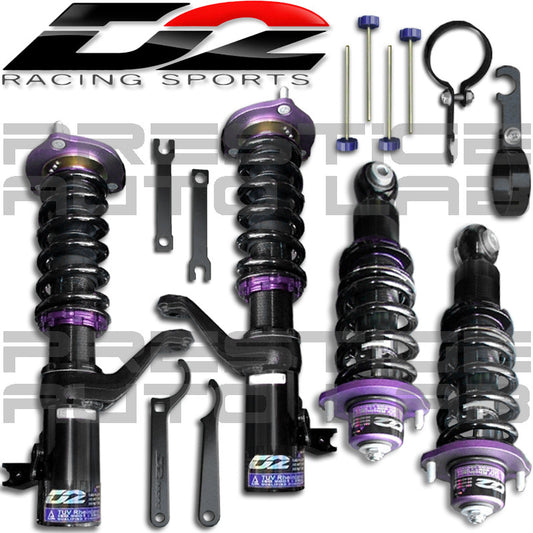 D2 Racing  RS Coilovers Kit For Acura RSX 2002 - 2006 EP3 EM