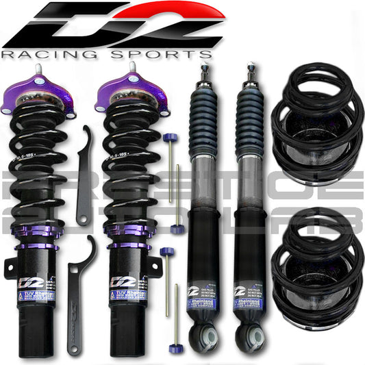 D2 Racing RS Coilovers Kit For 2016-2019 Honda Civic Coupe / Sedan