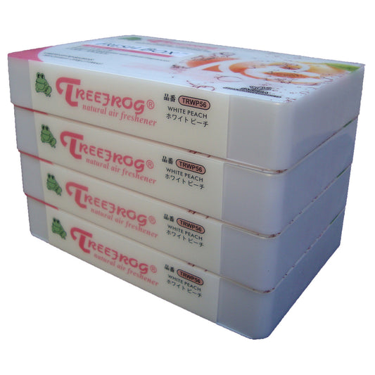 Treefrog Fresh Box White Peach Scent 4 Packs