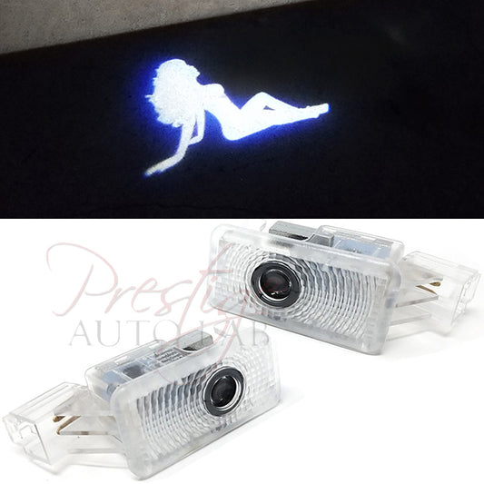 Girl Ghost Shadow LED Projector Light Door Logo for Acura TLX RLX MDX TL ZDX