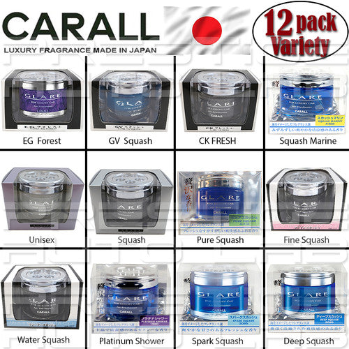 *DISCONTINUED* Carral Glare Air Freshener - Made in Japan - 12 Pack Variety