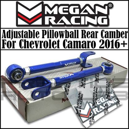 Megan Racing  Adjustable Rear Camber + Toe Arms Kit For Chevrolet Camaro 2016+