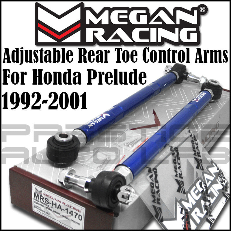 Megan Racing Rear Toe Control Arms Kit For Honda Prelude 1992 - 2001