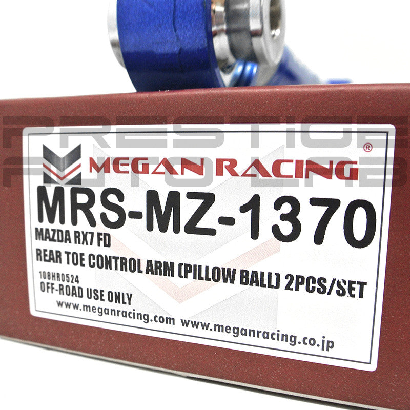 Megan Racing Adjustable Rear Toe Arms Kit For Mazda RX-7 1993 - 1997