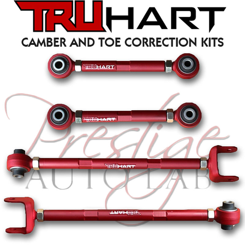 Truhart Rear Camber Kit and Toe Kit & Rear Tractions Arms for: 08-17 Accord / 09-13 TSX / 09-13 TL / 15+ TLX (EXCL AWS)