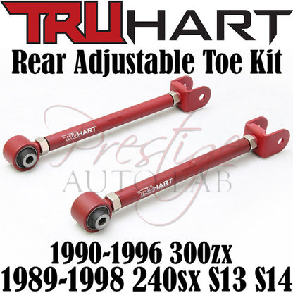 TruHart Rear Toe Arms for 89-94 240SX S13 / 90-96 300ZX Z32