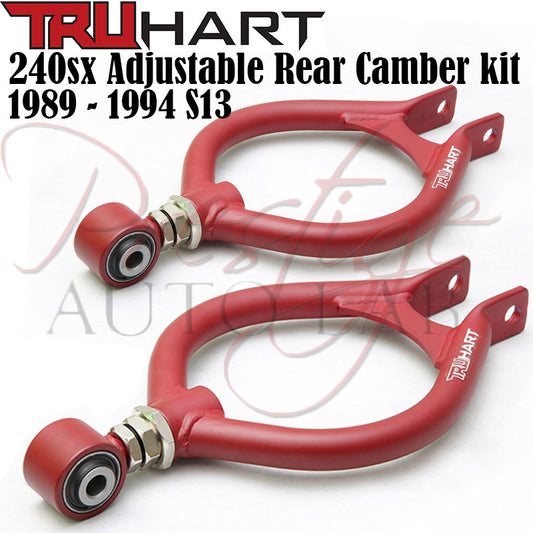 TruHart Adjustable Rear Camber Arms Kit For Nissan 240SX 1989 - 1994 S13 R32 Z32