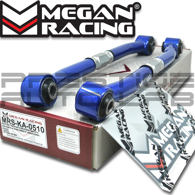Megan Racing Rear Camber + Toe Control Arms for 11-14 Kia Optima Hyundai Sonata