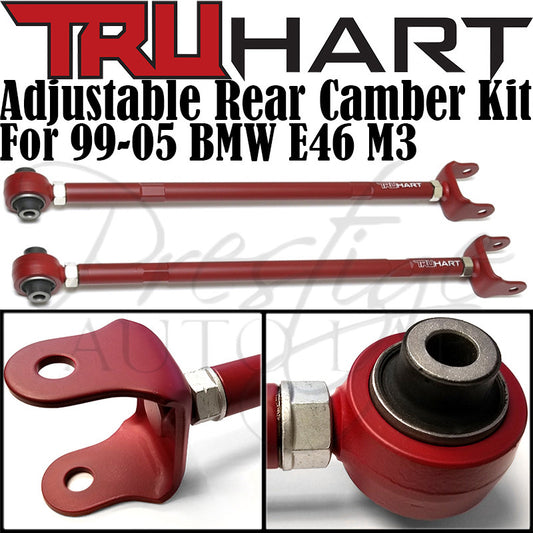 Truhart Adjustable Rear Camber Kit for 1999-2005 BMW M3 E46