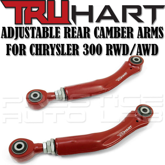 Truhart Adjustable Rear Upper Camber Arms Kit for 2011+ Chrysler 300 RWD/AWD