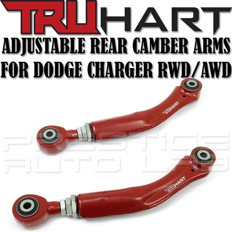Truhart Adjustable Rear Upper Camber Arms Kit for 2011+ DODGE CHARGER RWD/AWD