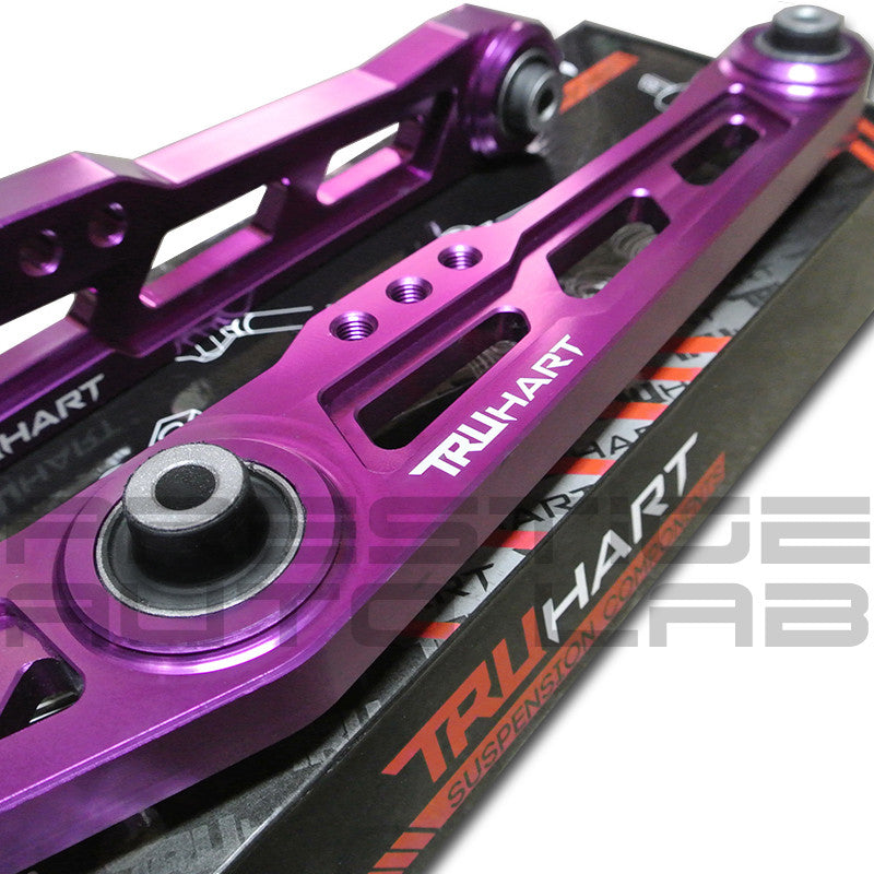 Truhart Lower Control Arms (Anodized Purple) for 1990-2001 Acura Integra (EXCL TYPE R)