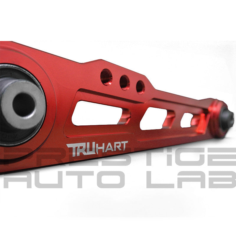 Truhart Rear Lower Control Arms (Anodized Red) for 1990-2001 Acura Integra