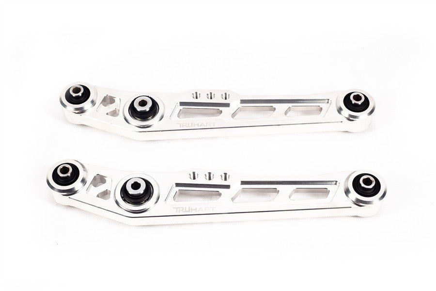 TruHart Polished Pillow Ball Rear Lower Control Arms Kit For Honda Civic 1996 - 2000