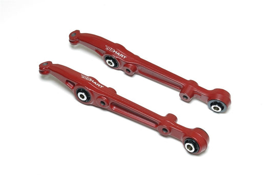 TruHart Red Pillow Ball Front Lower Control Arms Kit For Honda Civic 1996 - 2000