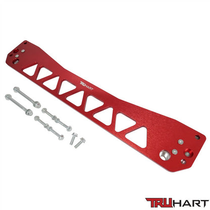 TruHart Anodized Red Rear Subframe Brace Kit For Honda Civic 1996 - 2000 EK EM EJ