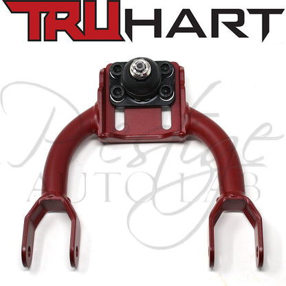 TruHart Front Adjustable Upper Camber Control Arms + Rear Camber + Toe + Lower Control Arm LCA for Civic 1992-1995 / Integra 1994-2001 / 1993-1997 Del Sol