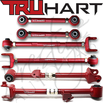 Truhart Rear Camber Kit and Toe Kit & Rear Tractions Arms for: 08-17 Accord / 09-13 TSX / 09-13 TL / 15+ TLX (EXCL AWS)
