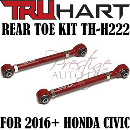 TruHart Honda Civic 2016-2018 Toe arms kit, (TH-H222)