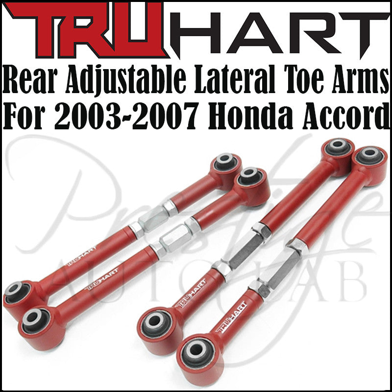 Truhart Adjustable Rear Lateral Toe Arms Kit For 2003-2007 Honda Accord