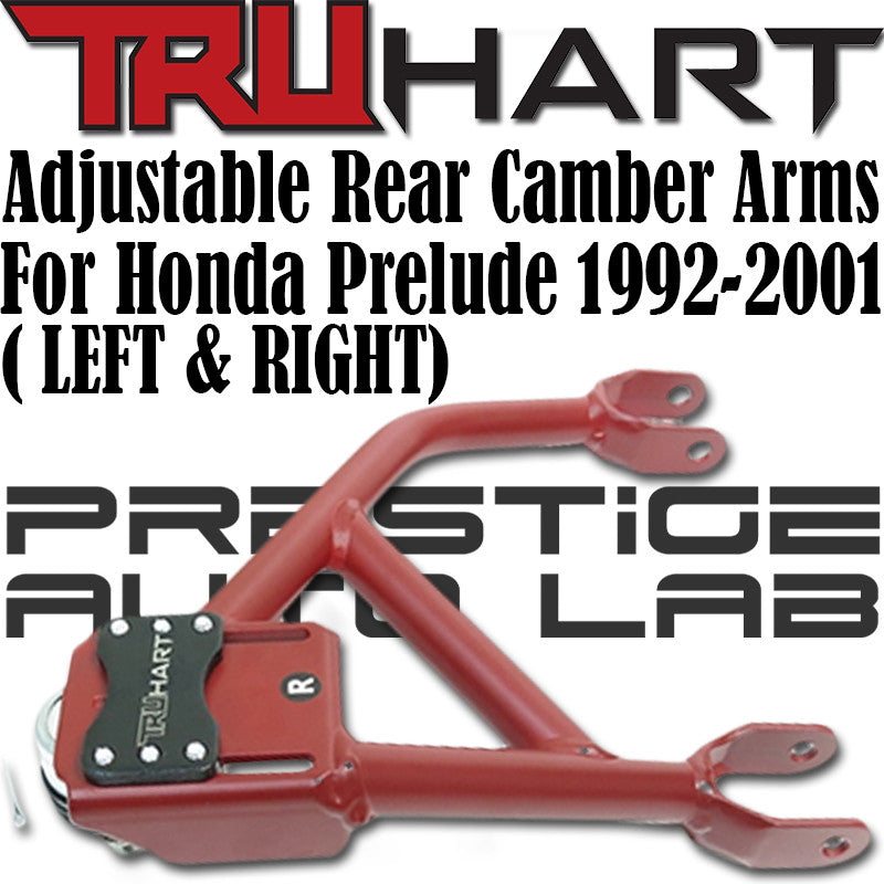 TruHart Adjustable Rear Camber Arm suspension kit for 1992-2001 Honda Prelude