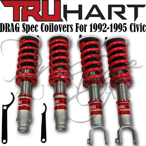 Truhart DRAG Spec Coilovers for 1992-2000 Civic EG