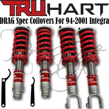Truhart DRAG Spec Coilovers for 1994-2001 Acura Integra DB6-DB9, DC1-DC2, DC4