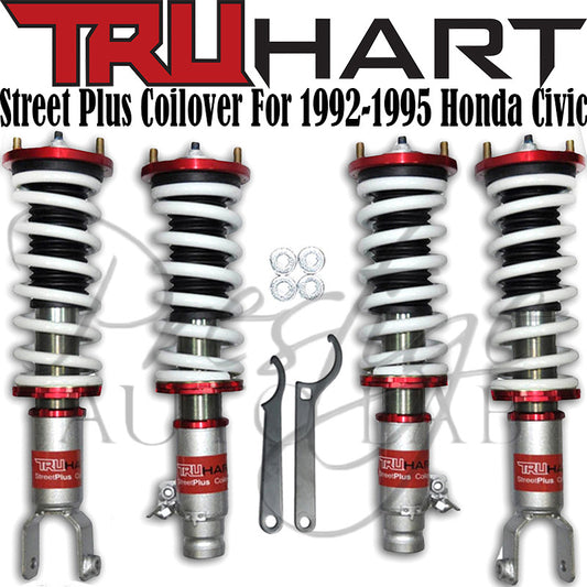 Truhart StreetPlus Adjustable Coilover kit for 1992-1995 Honda Civic - TH-H802