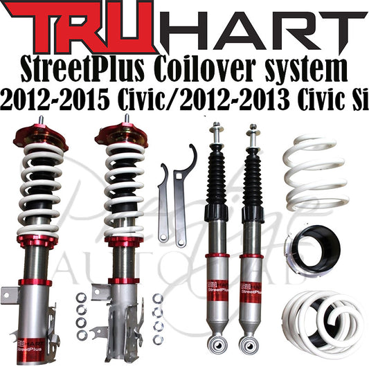 Truhart StreetPlus Coilover system for 12+ Civic / 12-13 Civic Si
