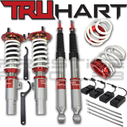 Truhart Adjustable StreetPlus Coilover system for 2018+ Accord / 2017+ Civic Si (Includes Bypass Module for ADS)