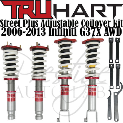 Truhart Street Plus Coilover system for 2006-2013 Infiniti G37X AWD