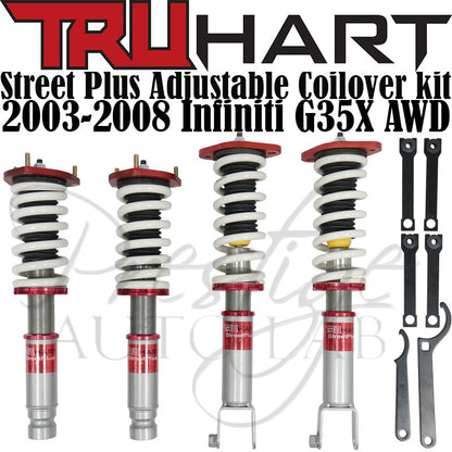 Street Plus Coilover system for 2003-2008 Infiniti G35X AWD