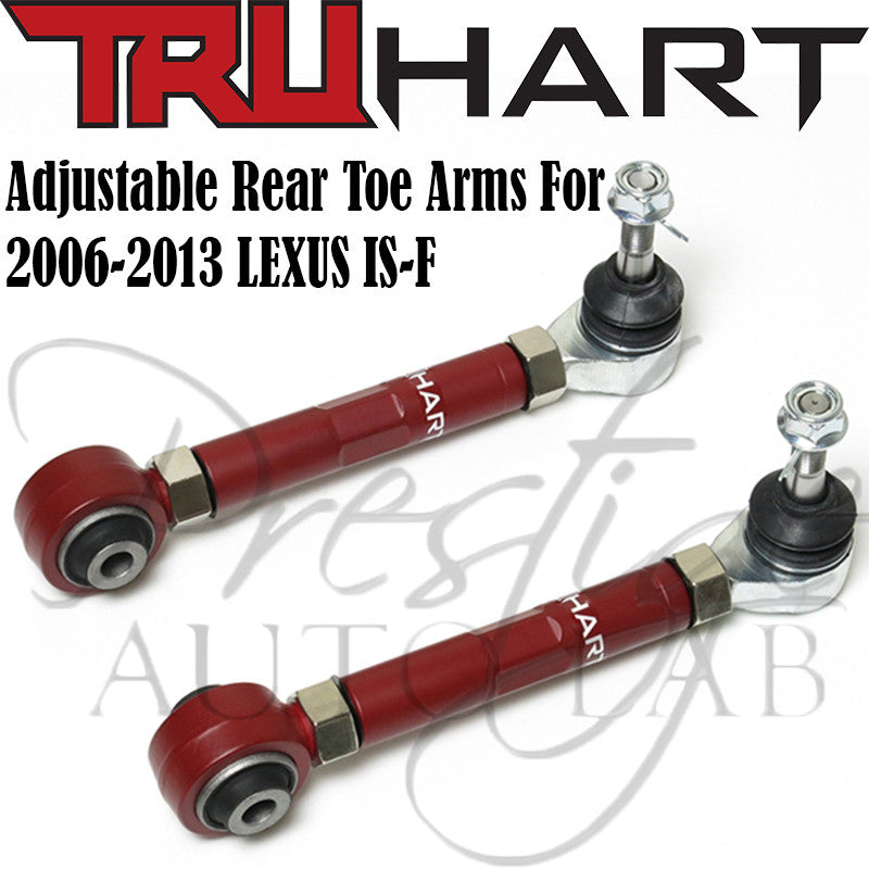 Truhart Adjustable Rear Toe Traction Arms for 2006-2013 Lexus IS-F ISF
