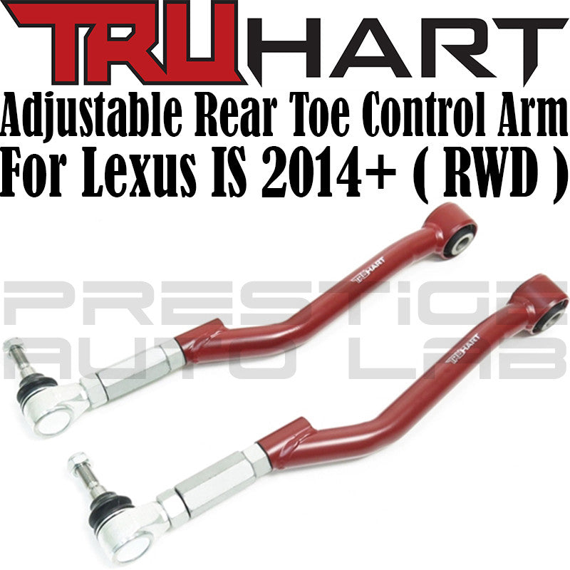 TruHart Adjustable Rear Toe Control Arm Kit For Lexus IS250/IS350 2014+