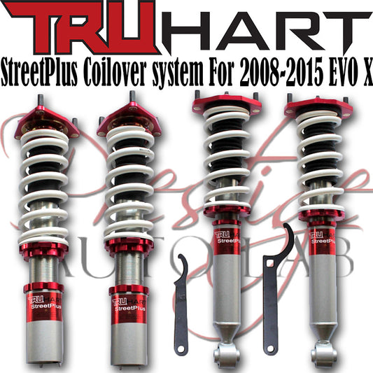 TruHart StreetPlus Sport Coilovers 2008-2015 Mitsubishi Evo Evolution X 10
