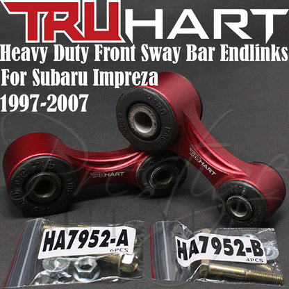 Truhart Front heavy duty sway bar endlink set for Subaru Impreza 1997-2007