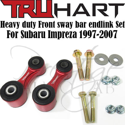 Truhart Front heavy duty sway bar endlink set for Subaru Impreza 1997-2007