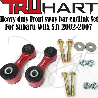 Truhart Front heavy duty sway bar endlink set for Subaru WRX STi 2002-2007