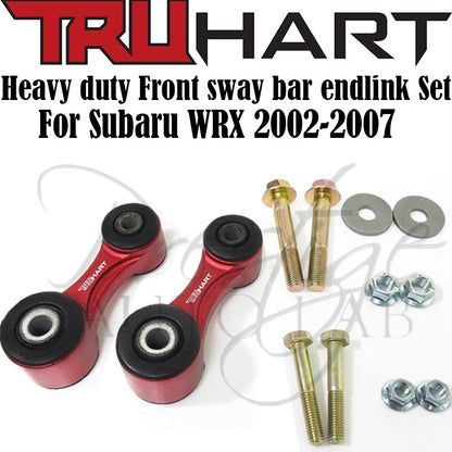 Truhart Front heavy duty sway bar endlink set for Subaru WRX 2002-2007