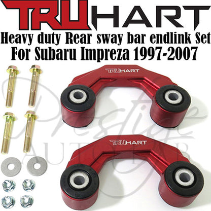 Truhart Heavy Duty Rear Sway Bar Endlink Set for Subaru Impreza 1997-2007