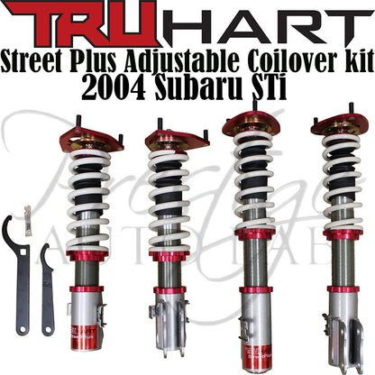 TruHart StreetPlus Sport Coilovers 2004 Subaru Sti