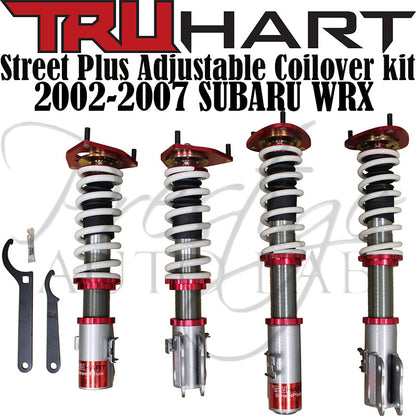 TruHart StreetPlus Sport Coilovers 2002-2007 Subaru WRX