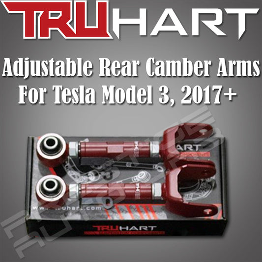 Truhart Adjustable Rear Camber Arms Kit For 2017+ Tesla Model 3
