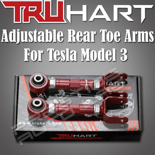 Truhart Adjustable Rear Toe Arms Kit For 2017+ Tesla Model 3