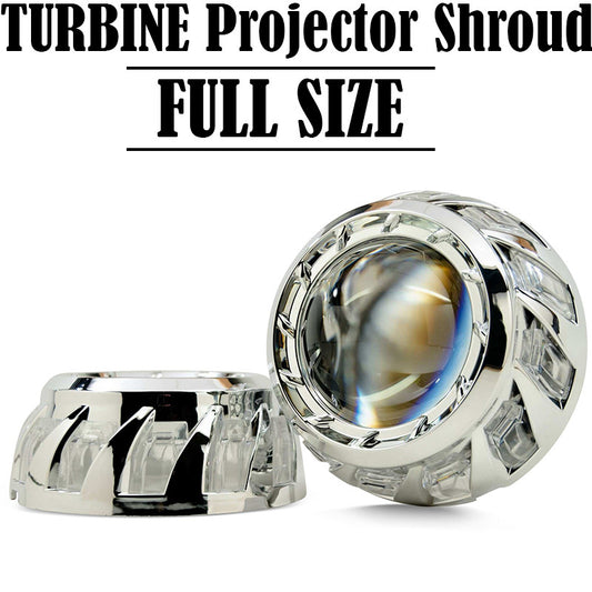 Turbine Shroud for Projector Retrofit HID/LED - Full Size