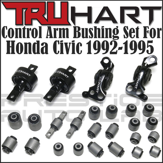 Truhart Control Arm Bushing 26 piece set for 1992-1995 Honda Civic