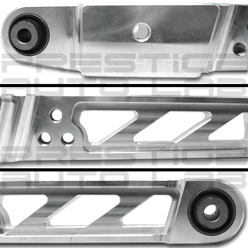 TruHart Polished Rear Lower Control Arms Kit For Honda Civic 1988 My