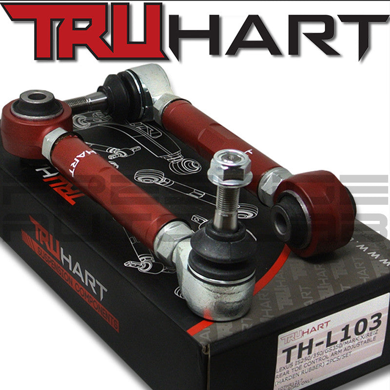 Truhart Adjustable Rear Toe Traction Arms for 2006-2012 Lexus GS350